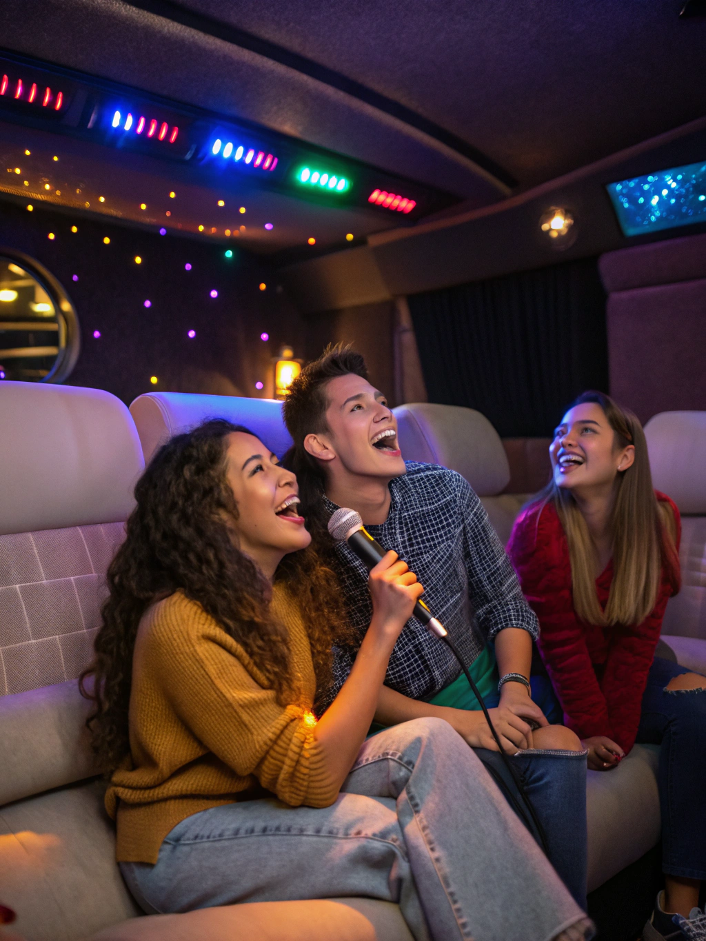 Private karaoke room at MR.CUE